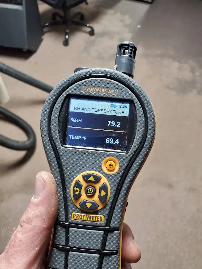 Moisture meter humidity assessment for Mold Remediation & Removal in Rancho Cucamonga